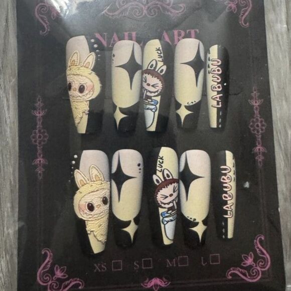 Sanrio Characters Monster Coffin Press On Nails - Picture 1 of 1